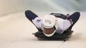epa12621752 Kimberley Bos of Netherlands in action during the  first run of the women's race at the IBSF Bobsleigh and Skeleton World Cup event in Winterberg, Germany, 02 January 2026.  EPA/CHRISTOPHER NEUNDORF