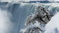 Deels bevroren, prachtige plaatjes: de Niagara Falls