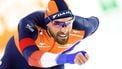 HEERENVEEN - Kjeld Nuis (NED) tijdens de 1500 meter op dag 1 van de wereldbeker schaatsen in het Thialf stadion. ANP VINCENT JANNINK