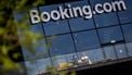 AMSTERDAM - Exterieur van het hoofdkantoor van Booking.com. Deze internationale campus van het van oorsprong Nederlandse hotelboekingsplatform biedt ruim vijfduizend werknemers een werkplek. ANP KOEN VAN WEEL