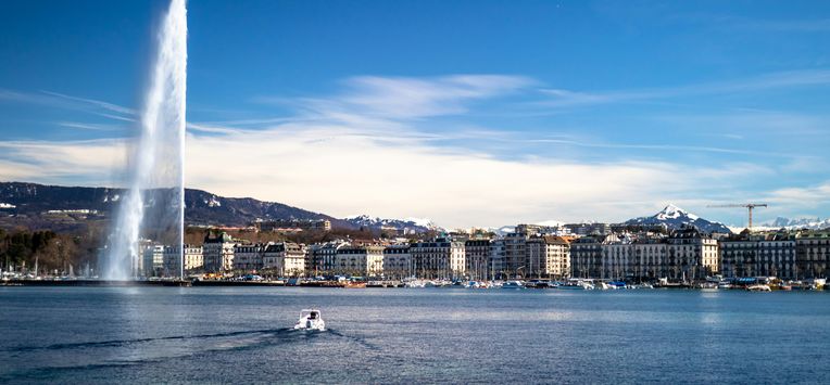 Geneve, Zwitserland, steden Europa