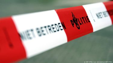 LEIDSCHENDAM - Afzetlint van de politie ANP XTRA LEX VAN LIESHOUT