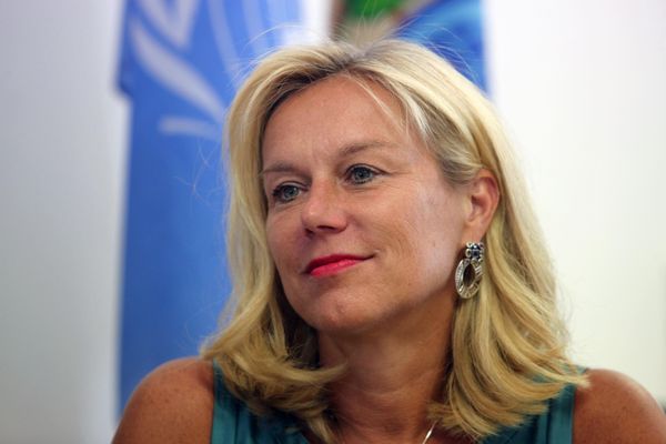 Sigrid Kaag (D66) zal de post van mnister van Buitenlandse Handel en Ontwikkelingssamenwerking gaan bekleden. Foto: AFP
