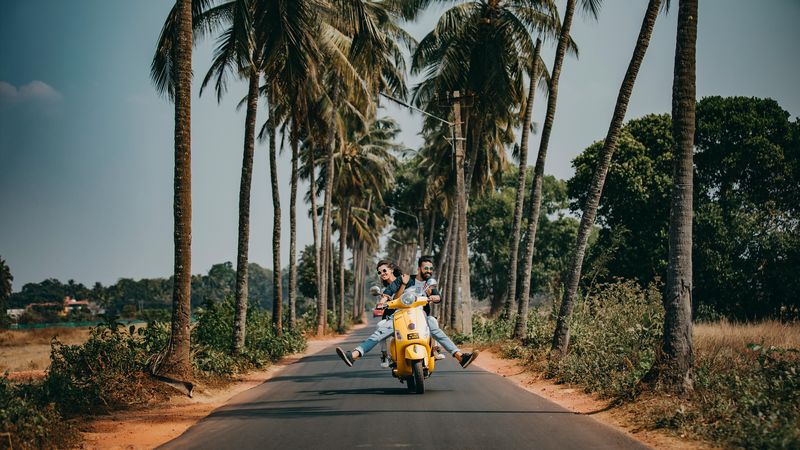 vakantie scooter