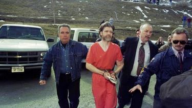 Ted Kaczynski, beter bekend als de 'Unabomber'.