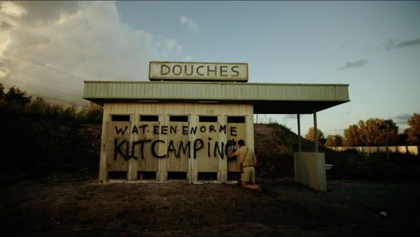 Een foto van het sanitair van de allerslechtste camping