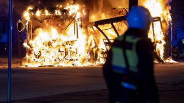 malmo, zweden, rellen, koran, verbranden, extreemrechts