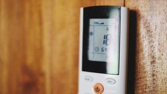 thermostaat, verwarming, stoken, winter