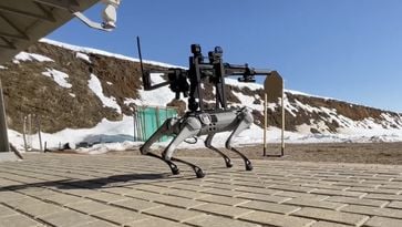 robothond machinegeweer