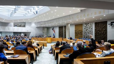 DEN HAAG - Stemmingen na afloop van het wekelijkse vragenuur in de Tweede Kamer. REMKO DE WAAL / ANP