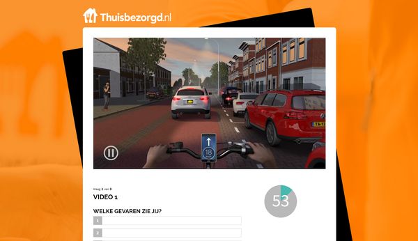 Thuisbezorgd.nl training verkeersles bezorgers