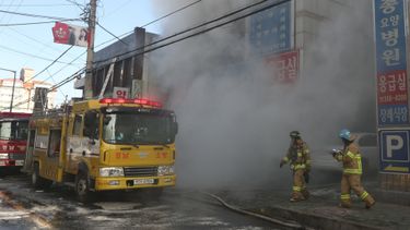 26 januari - Grote brand in Zuid-Korea