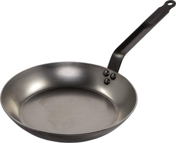 Stalen koekenpan van De Buyer