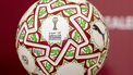 epa12604605 The official ball for the CAF Africa Cup of Nations during a press conference at Prince Moulay Abdellah Stadium in Rabat, Morocco, 20 December 2025. Morocco take on Comoros in the opening game of CAF Africa Cup of Nations on 21 December.  EPA/JALAL MORCHIDI