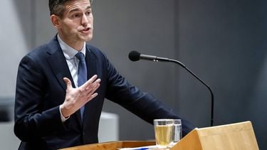 DEN HAAG - Tom Berendsen, minister van Buitenlandse Zaken, tijdens het wekelijkse vragenuur in de Tweede Kamer. REMKO DE WAAL / ANP