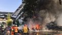 Weer bomaanslag door gezin in Soerabaja. / AFP