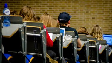 Collegezaal van de Universiteit Tilburg. Foto: ANP / Robin van Lonkhuijsen