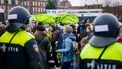 honderden mensen opgepakt demonstratie museumplein