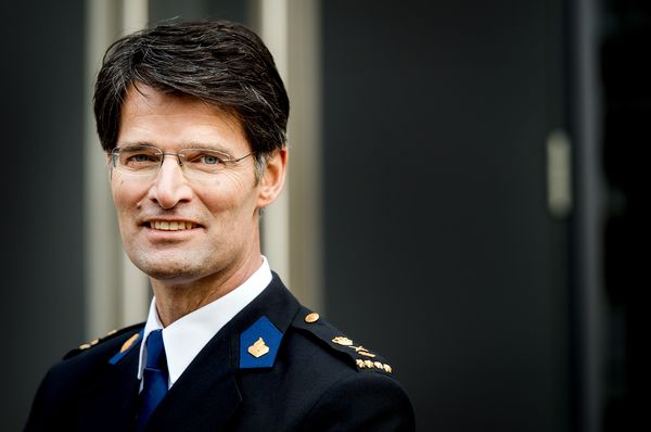  Portret van Erik Akerboom, korpschef van de Nationale Politie. Foto: ANP / Koen van Weel