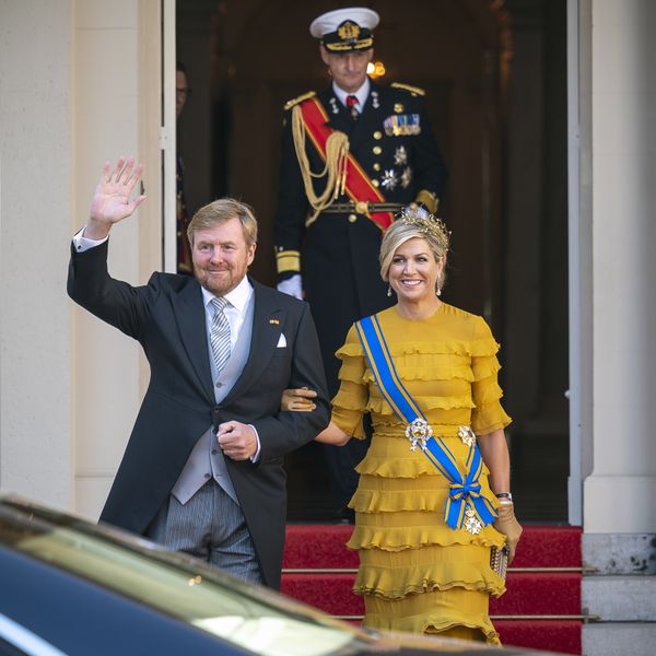 Een foto van Willem-Alexander en Máxima namens het koninklijk huis op Prinsjesdag
