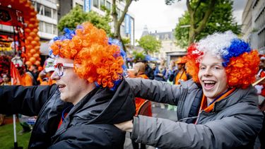 Oranje EK-voetbal huldiging