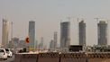Vehicles drive past city skyscrapers in Riyadh on October 11, 2026. 
Fayez Nureldine / AFP