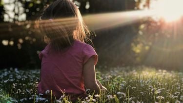 kind in natuur