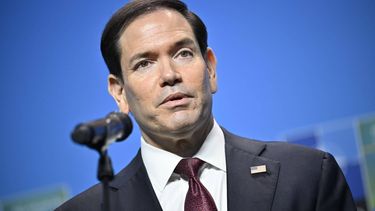 epa12983074 US Secretary of State Marco Rubio speaks at the NATO Foreign Ministers' meeting at Sea U in Helsingborg, Sweden, 22 May 2026.  EPA/JOHAN NILSSON/TT  SWEDEN OUT